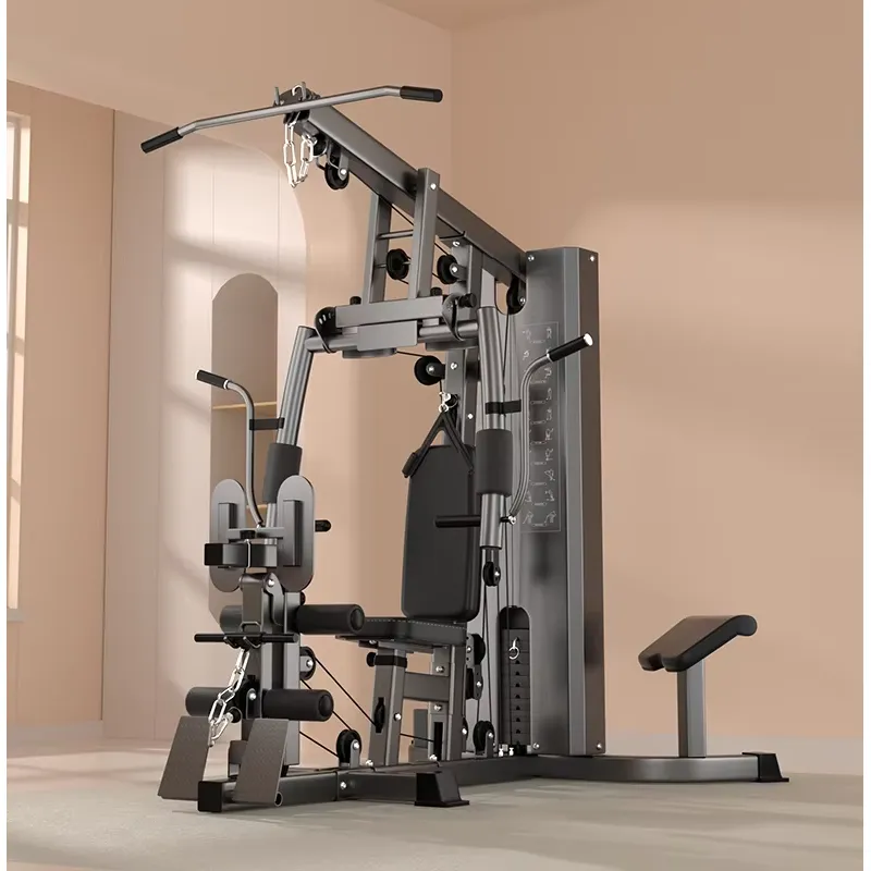 Home Gym One Machine - All‑in‑One Stainless‑Steel Weight‑Stack Functional Trainer, Home